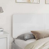  Uzglavlje s uzglavljem Sjajno bijelo 180 cm Konstruirano drvo | shoptok.hr