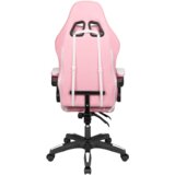 Kr&amp;uuml;ger&amp;amp;Matz Warrior GX-150 gaming stol s podporo za noge, bela-roza, do 150 kg Slike