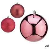  Set božićnih kuglica Roza Plastika 10 x 11 x 10 cm (12 kom.) Cijene