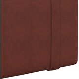  Viseće uzglavlje kreveta Sjajno smeđa Antikni PU 130 x 55 x 5 cm | Shoptok.si