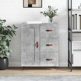 vidaXL Komoda siva boja betona 69 5x34x90 cm od konstruiranog drva Cijene