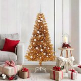  Božićno drvce Zlatno 150 cm PET | shoptok.hr