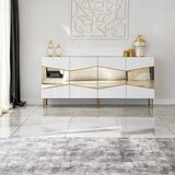 Hanah home komoda Nice 180x80x40cm bijelo-zlatna | Eponuda.ba
