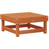  Sekcionalna sofa Čvrsto borovo drvo Vosak Smeđa - Vosak smeđa bor naslon za noge | shoptok.hr