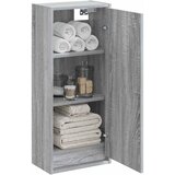 Umivaonik s policom za zid Siva Sonoma 35 x 20 x 81 cm | shoptok.hr