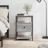 vidaXL Noćni ormarić boja hrasta 40 x 42 x 56 cm od konstruiranog drva | shoptok.hr