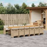  13-dijelni vrtni blagovaonski set s jastucima poliratan | shoptok.hr