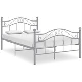 Maison Chic Posteljni okvir - Dvoposteljna postelja - Zakonska postelja siv kovinski 120x200 cm-J15108, (21759570) | Shoptok.si