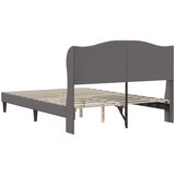  Krevetna konstrukcija Siva 120 x 190 cm Umjetna koža | shoptok.hr