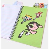 Sinsay Bilježnica sa spiralnim uvezom i pregradama The Powerpuff Girls | shoptok.hr