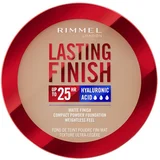 Rimmel London Lasting Finish 25H kompaktni puder SPF 20 nijansa 007 Golden Beige 7 g