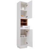 Mömax Visoka Omara Milano, Bela, Hrast | Shoptok.si