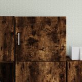 Furnova Stenska omarica dimljeni hrast 45x42,5x40 cm inženirski les, (21949817) | Shoptok.si