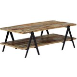 vidaXL Stolić za kavu od masivnog obnovljenog drva 115 x 60 x 40 cm | shoptok.hr