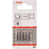 Bosch extra-hard bit Torx T30 dužina 25mm 3/1 Cene