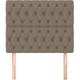  Uzglavlje boje taupe 100x7x118/128 cm tkanina | Eponuda.com