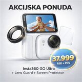 INSTA 360 GO Ult St Wh+LensG+ScreenP Cene