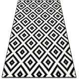 RugsX Preproge Preproga BCF Morad RUTA Diamanti, geometrijski - 60x110 cm Črna | Shoptok.si