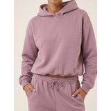 Sinsay Active hoodie majica s kapuljačom od pamuka balloon kroja Slike