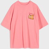 Sinsay Pamučna majica s printom na leđima | shoptok.hr