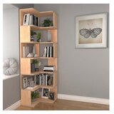 Hanah home Bookshelf CPT4805-19255x192x27 cm, Smeđa Cijene