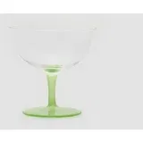 Reserved steklena skodelica za sladoled - zelena