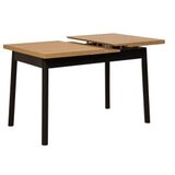 Hanah home trpezarijski sto i stolice oliver acl karina-black