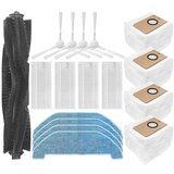 INORCO Filter stranske krtače Q11 in komplet krp za brisanje, združljiv s pametnim robotskim sesalnikom, (21987530) | Shoptok.si