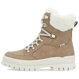 Rieker Gležnarji z vezalkami 'Evolution' temno bež / bela Cene