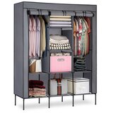 Massido ormar od tekstila - grafit | shoptok.hr