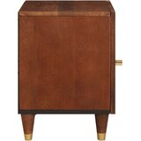  Noćni ormar 2 pcs Smeđa 40 x 33,5 x 46 cm Čvrsto drvo akacije | shoptok.hr