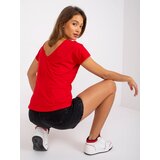 BASIC Feel Good T-shirt-RV-TS-4662.38P-Red | Shoptok.si
