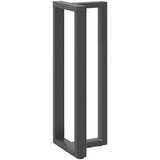  Noge za barski stol T-oblika 2 kom antracit 50x35x(110-111) cm čelik | shoptok.hr