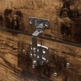  Postelja z dodatnim prostorom Prekajeni hrast Trden hrast, (22051480) | Shoptok.si