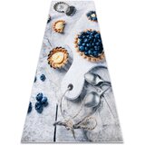 RugsX Preproge ANDRE 33570 pralna preproga Torte, kuhinja, protiz 80x200 cm Srebrna | Shoptok.si