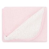  Pleteno dvostrano baby ćebence sherpa 75x100 Dream Big Pink KKB12046 Cene