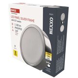  LED svetilo nadometno NEXXO, okroglo, srebrno, 12,5W, nastavljiva CCT Cene
