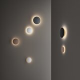 Ideal Lux - LED spoljašnje zidno svetlo PUNTO LED/16W/230V CRI prečnik 30 cm IP54 braon | Eponuda.com