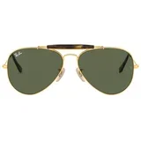 Outdoorsman II RB3029 181 ONE SIZE (62) Zlata/Zelena