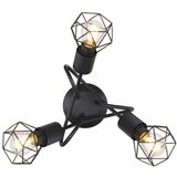 Globo led plafonski luster xara 3xE14/6W/230V crna | Eponuda.com