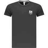 MIlitary Academy muška majica kratkih rukava s tiskanim logotipom Accademia Militare crna | shoptok.hr