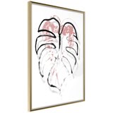  Poster - Black Leaf Outline 40x60 Cijene