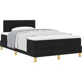Box Spring Krevet s madracem Crni 120x200 cm Tkanina | shoptok.hr