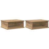  Noćni ormarić 2 pcs Umjetnički hrast 40 x 31 x 15 cm | shoptok.hr