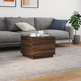 Ormarić za uzglavlje LED boja smeđeg hrasta 50x50x40 cm | shoptok.hr