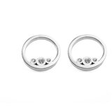  Ringy Silver earrings | shoptok.hr