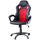 Timeless Tools Ergonomska igralna stolica z nastavljivo višino in oblazinjenim naslonjalom - Rdeča, (5000262180) | Shoptok.si