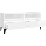 vidaXL TV ormarić sjajni bijeli 100x34 5x44 5 cm od konstruiranog drva | shoptok.hr