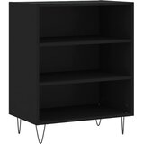  Komoda crna 57 x 35 x 70 cm od konstruiranog drva | shoptok.hr