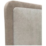 Bobochic Paris Bež/sivorjava oblazinjena zakonska postelja s prostorom za shranjevanje z letvenim dnom 180x200 cm Mara – | Shoptok.si
